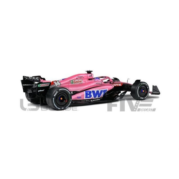Samlarbil i miniatyr - SOLIDO 1/18 - ALPINE A522 - Bahrain GP 2022 - Rosa