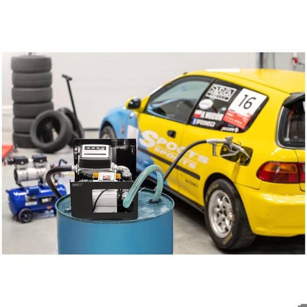 Dieselpump med MSW-OP60S Svart