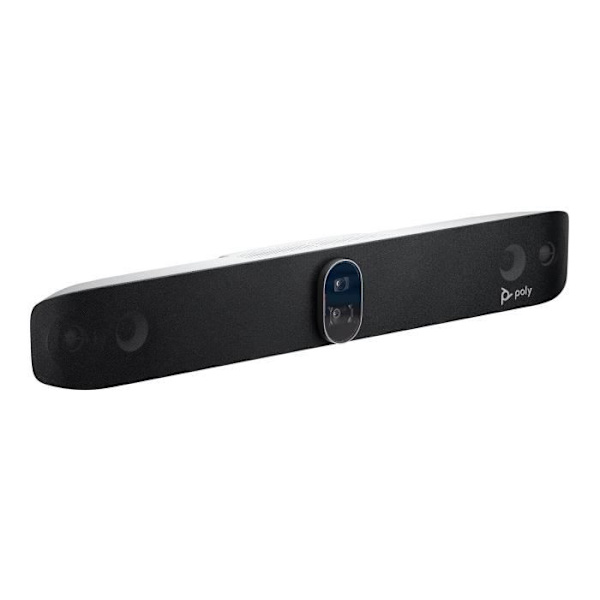 - HP Inc. - Poly Studio X72 - Allt-i-ett videofält - Zoomcertifierad, Certifierad för Microsoft Teams - svart