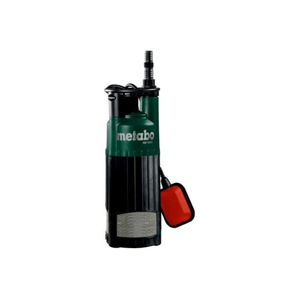 Dränkbar pump för klart vatten Metabo TDP 7501 S - 1000W - 3,4 bar Grönt, svart och rött