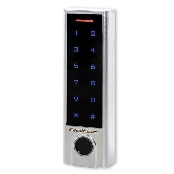 Qoltec Kodlås PROTEUS med fingeravtrycksläsare - 5901878524498