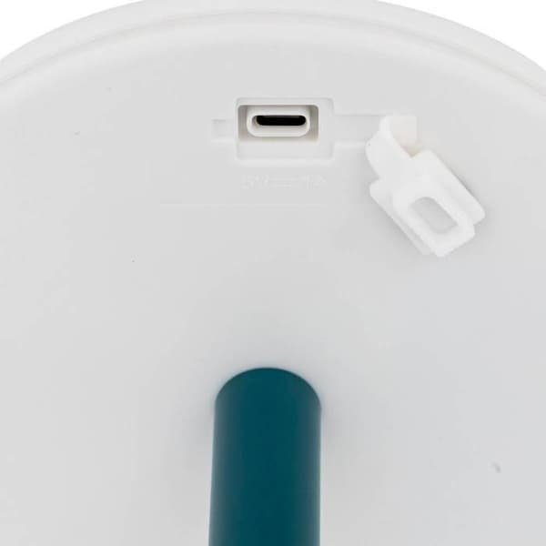 USB-utomhuslampa "Zack" blågrön H30cm Blå