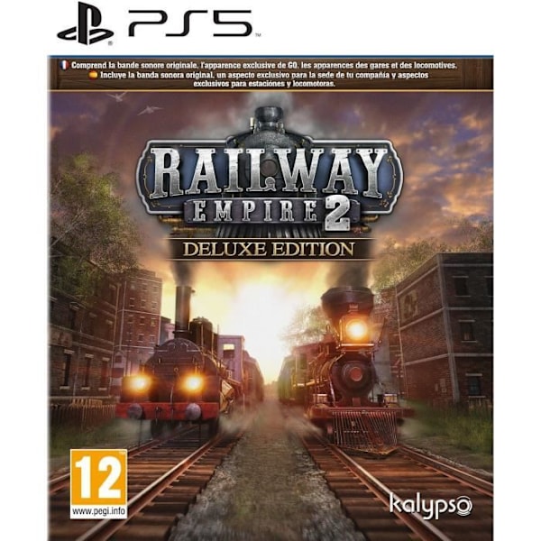 Railway Empire 2 - PS5-spel - Deluxe Edition