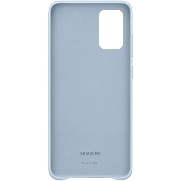 Hårdskal i läder - Samsung - Galaxy S20+ - Blå - Skydd - Högkvalitativ Blå