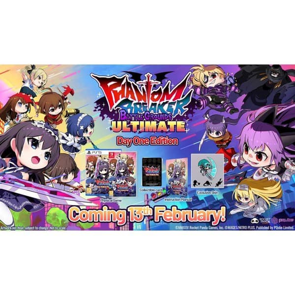 Phantom Breaker Battle Grounds Ultimate Dag 1 Utgåvan Playstation 5