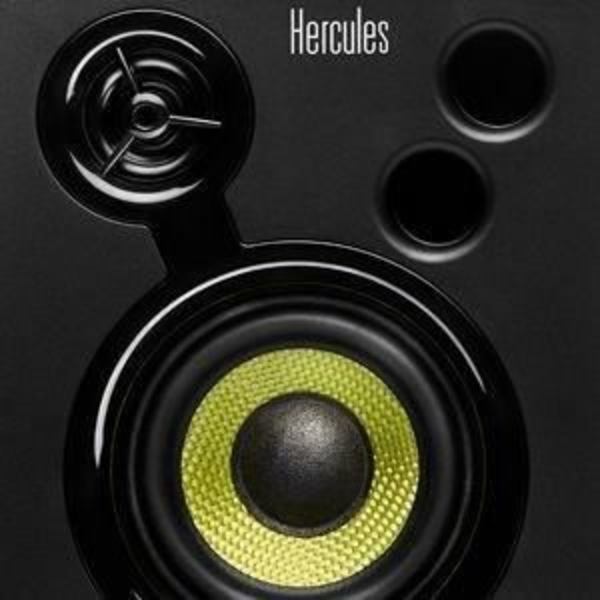 HERCULES DJMONITOR 32 - Aktiva övervakningshögtalare - 2 x 15W RMS - 3" Woofer - Stereoeffekt - Svart