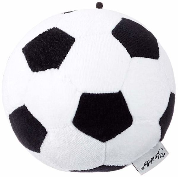 Sterntaler plyschleksak - 33010 - Fotboll, Ålder: Från födseln, Svart/Vit