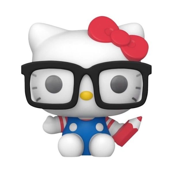 Samlarfigur - FUNKO - Hello Kitty Nerd - Grå - Flerfärgad - Barn Flerfärgad