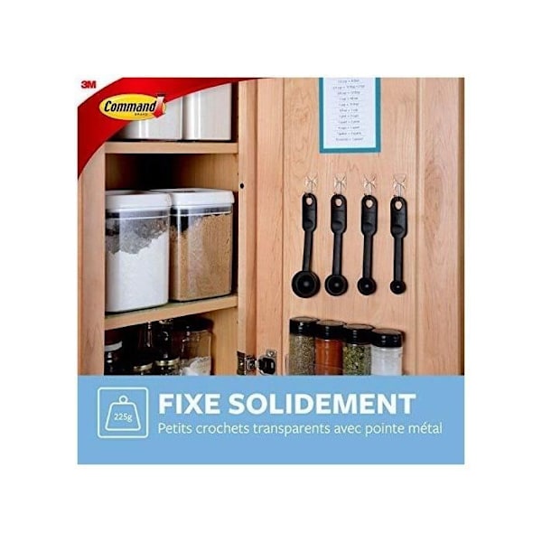 3M Transparent krok med metallspets - liten modell