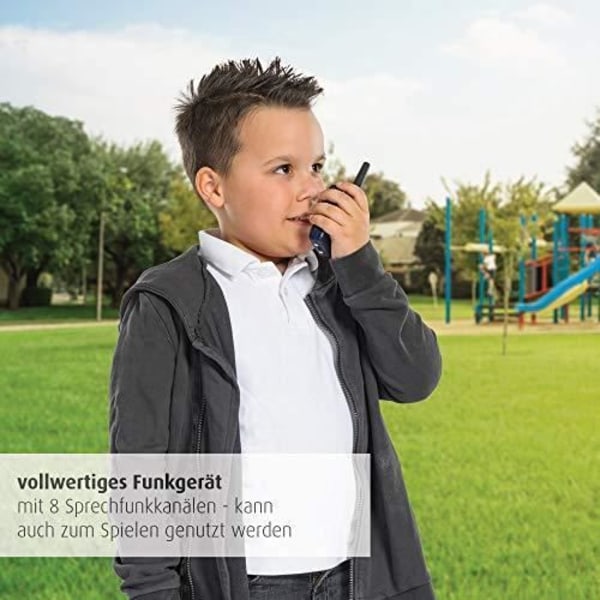 Reer 50133 Care&Talk 2in 1 babyvakt och walkie-talkie Blue 50133