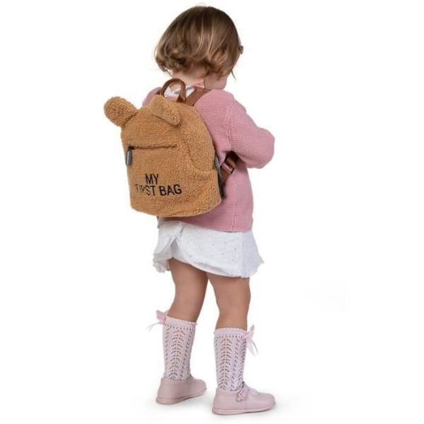 CILDHOME Barnryggsäck My First Bag Teddy Beige kastanj