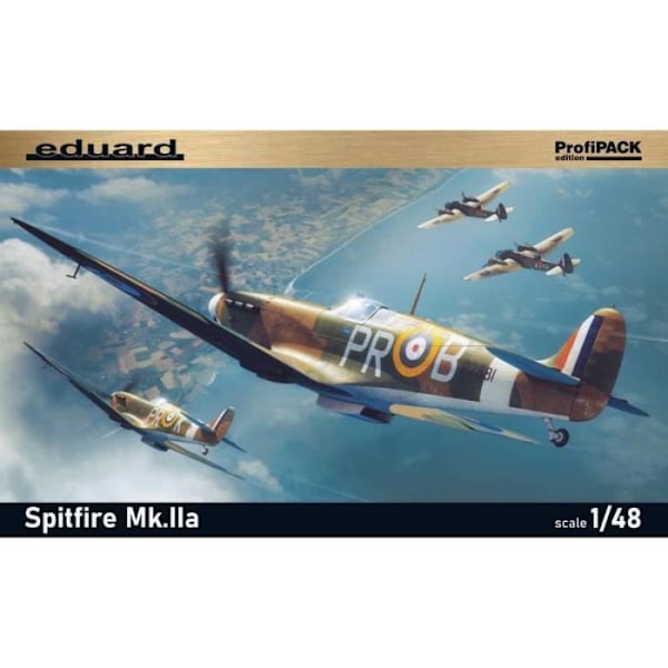 Modellflygplan Spitfire Mk. Iia Profipack Edition - EDUARD