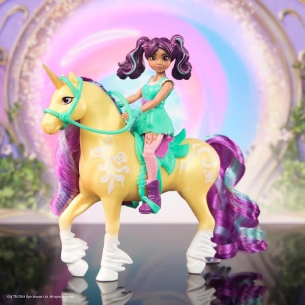 SPIN MASTER UNIHORN BOX AND LEAF AND AVA DOLL Unicorn Academy