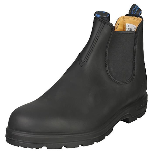 Blundstone 566 BLU566 Chelsea Boots - Herr - Svart - Läder - Spänne - Gummisula Svart 43