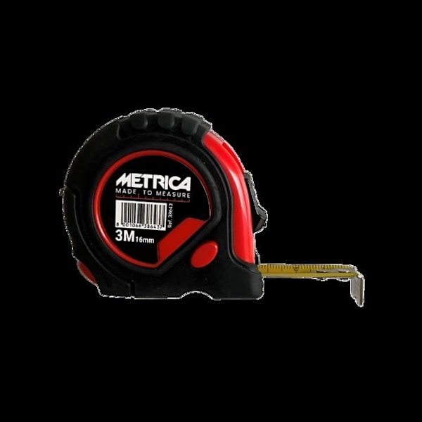 Måttband - Metrica - 38643 - 3m - ABS-hus - Klass II