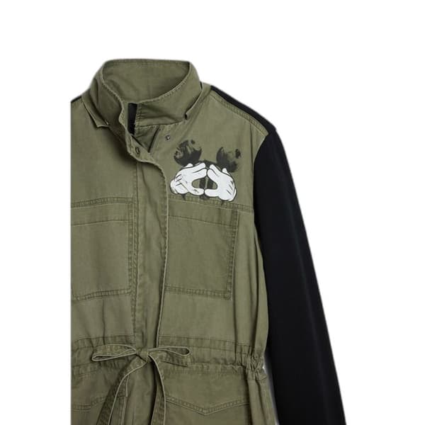 Damjacka Desigual Mouse - khaki caqui M