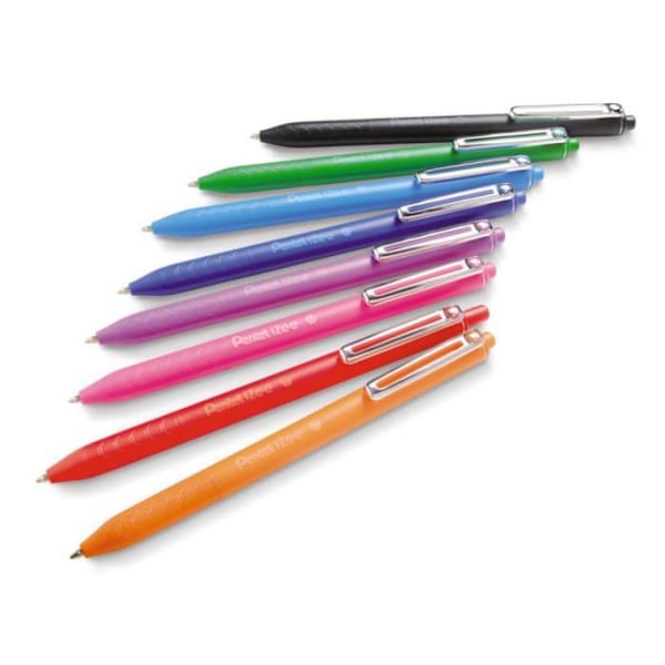 Stylo - pennset - refill Noname - PENT0677 - automatisk kulpenna Izee 0,7mm rosa