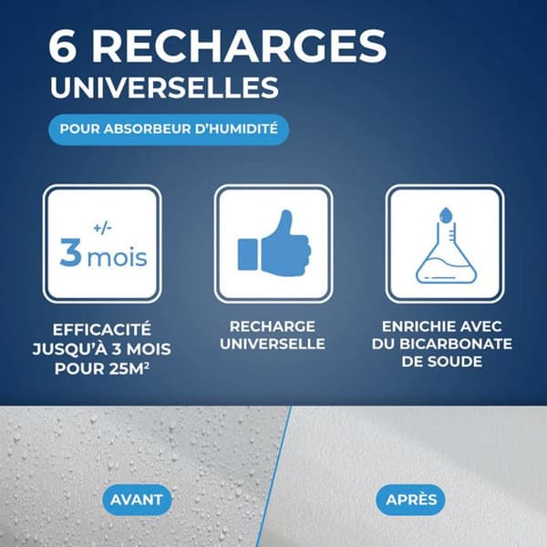 STARWAX Pack om 6 Absodry-tabletter