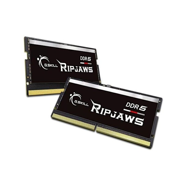 G.Skill RipJaws Series SO-DIMM 64 GB (2 x 32 GB) DDR5 4800 MHz CL40 - Dual Channel Kit 2 RAM SO-DIMM PC5-38400 - F5-480