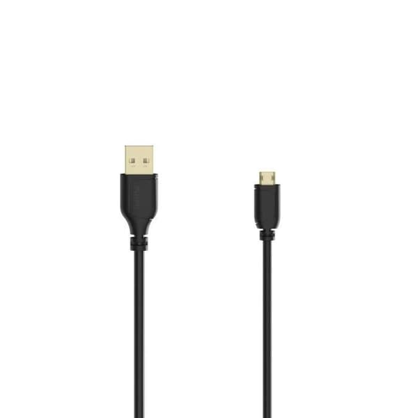 Flexi-Slim micro-USB-kabel, USB 2.0, 480 Mbit/s, 0,75 m