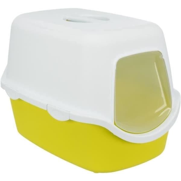 TRIXIE Vico kattlåda - Lock - 40 × 40 × 56 cm - Lime och vit lime/vit