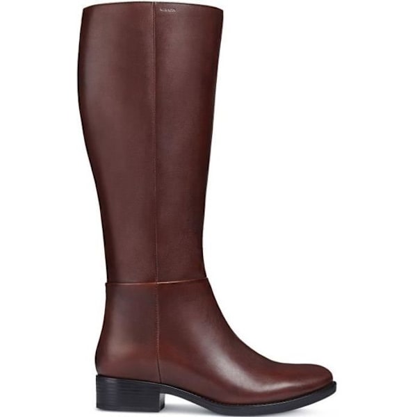 GEOX D Felicity Boots - Dam - Läder - Blixtlås - Brun BRUN 36