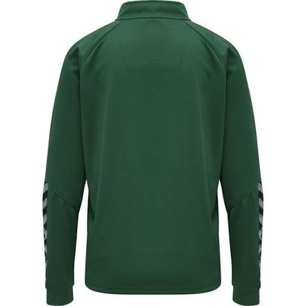 Hummel Zip Autentisk Poly Jacka för kvinnor Grön/vit S