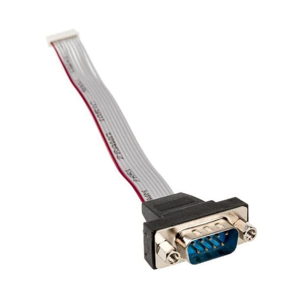 RS232-kabel - Impactics - D7NU1 - 100 mm - Datatransmission - Svart