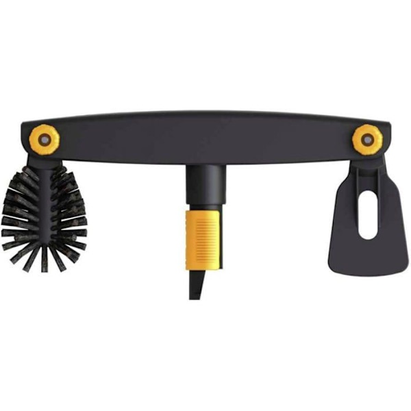 Quikfit™ rännrengöring - FISKARS - Bredd 45 mm - 2 i 1 verktyg Svart