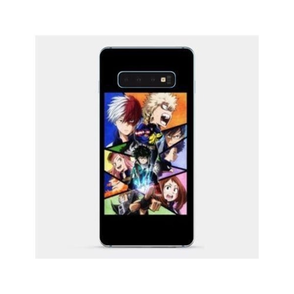 Fodral till Samsung Galaxy S10e Manga My hero academia svart en storlek