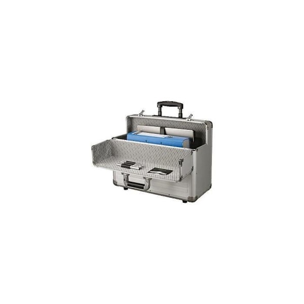 Koffert i aluminium - ALUMAXX - 45122 - 4 hjul - Teleskopisk system - Kodlås Pengar