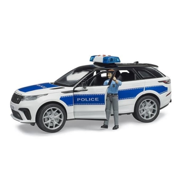 Range Rover Velar polisfordon med officer