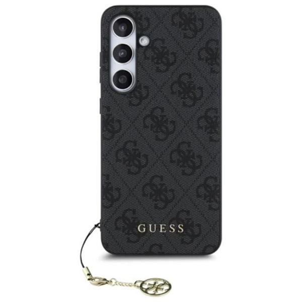 Coque Guess 4G Charms Collection för Samsung Galaxy S24 FE (grå)
