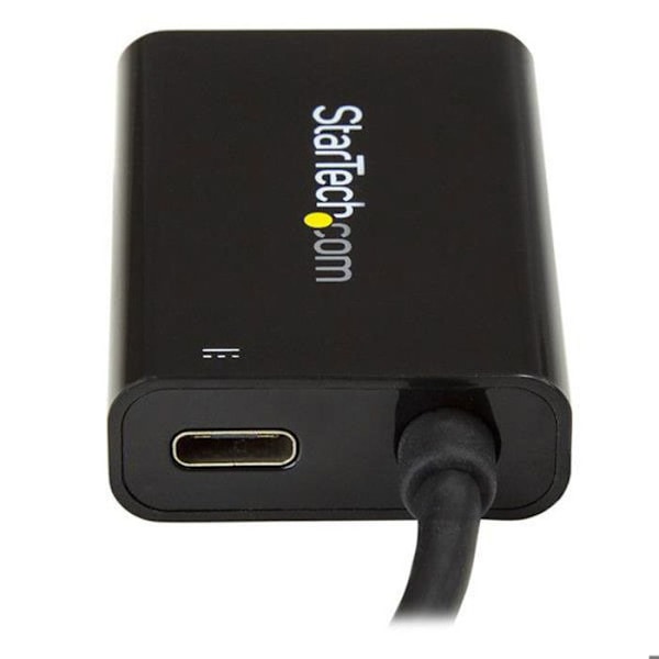 USB-C till HDMI-adapter - STARTECH - 4K 60 Hz - USB Power Delivery - Svart - Video och laddning samtidigt