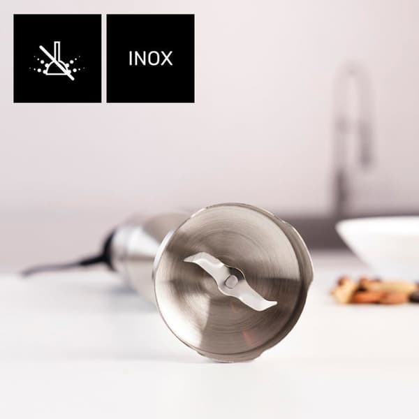 Handmixer - TAURUS - Rocket Nero Inox - 1500W - Ergonomisk - Stänksäker