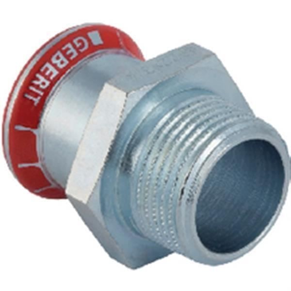 Geberit Gängad koppling D15-1 2mm, kolstål, Ref 21703