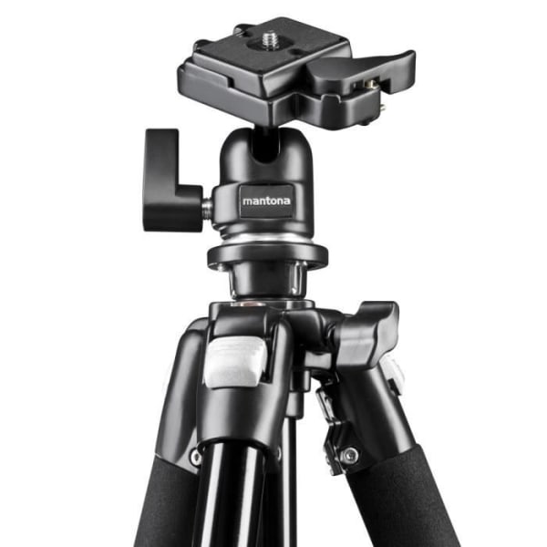 Mantona Premium Scout Expert Camera Tripod Kit Black - 20334