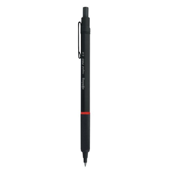 rOtring PRO infällbar mekanisk penna, 2,0 mm, svart (1904260)