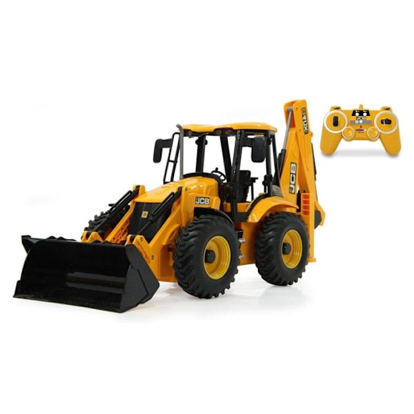 JCB Grävlastare 1:20 2,4GHz Vit