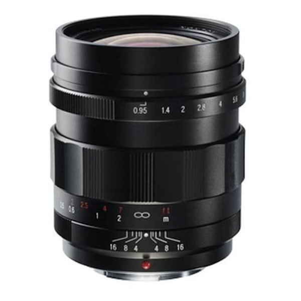Voigtländer Nokton 25 mm F0,95, SLR, 11-8, 0,17 m, Micro Four Thirds, 2,5 cm, 1:3,9 Svart
