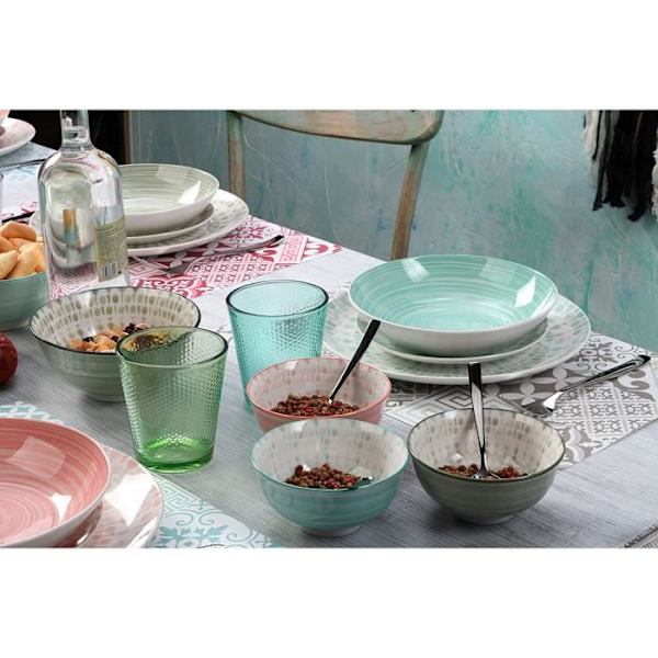 Tognana Middagsservering 18 stycken Gipsy Soft Porslin - ME070185598