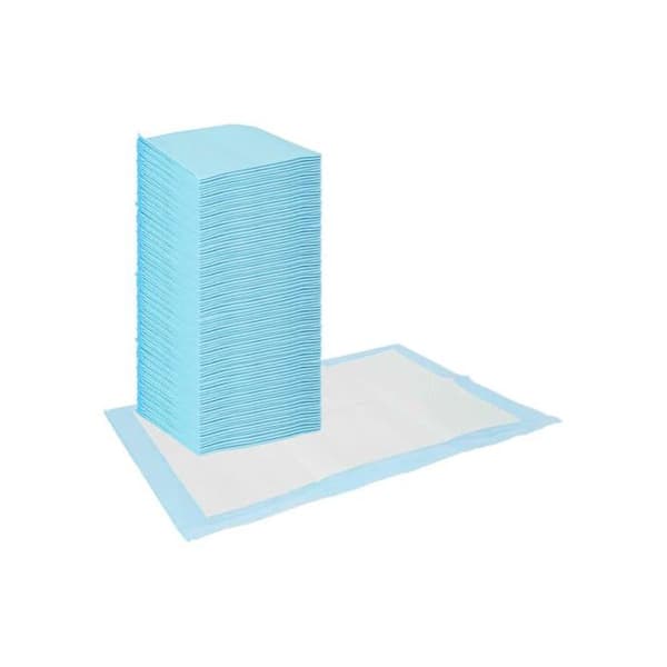 Djurfoder - vidaXL - Blå och Vit - Non-woven tyg - 45x33 cm - 100 stycken - Effektiv absorption