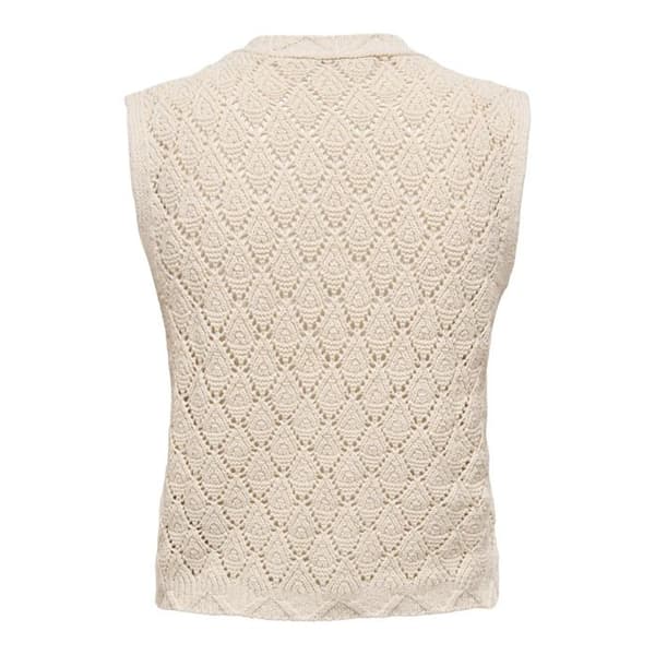 Gilet dam Only Chili - ecru ecru jag
