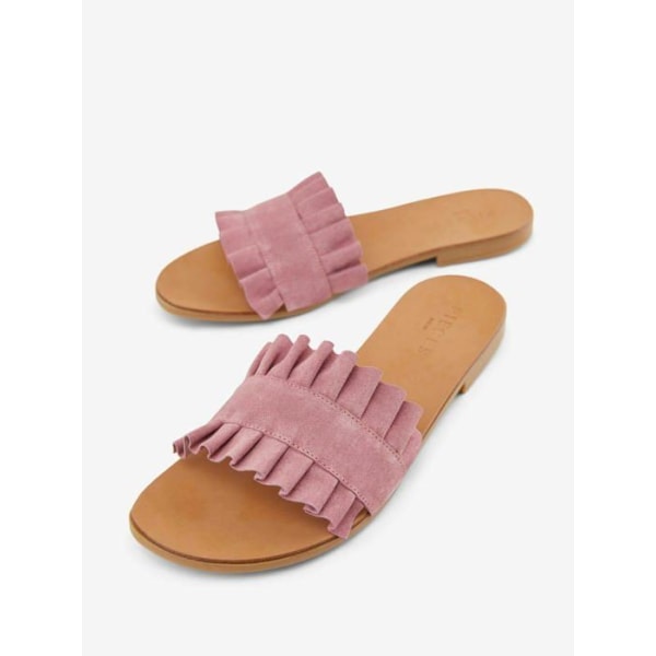 Sandal - Barefoot Pieces - 17102133 - Dam Psnynne Mocka Sandaler, Canyon Rose, 36 EU Canyon Rose 36