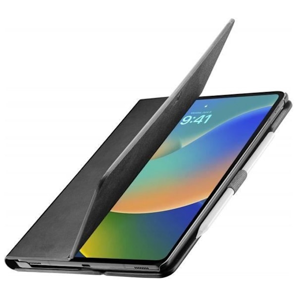 Étui Folio - Cellularline - iPad Pro 11'' (2022/2021/2020) - Syntetiskt läder - Fällbart stativ - Sömnläge