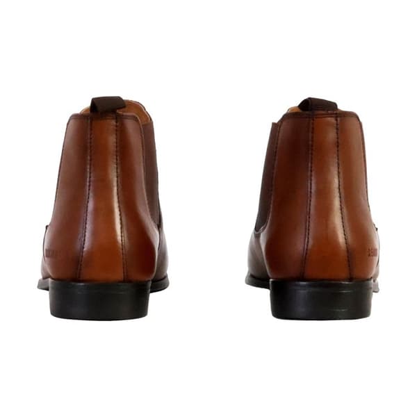 Redskins Another Leather Ankel Boot - Cognac Cognac 42