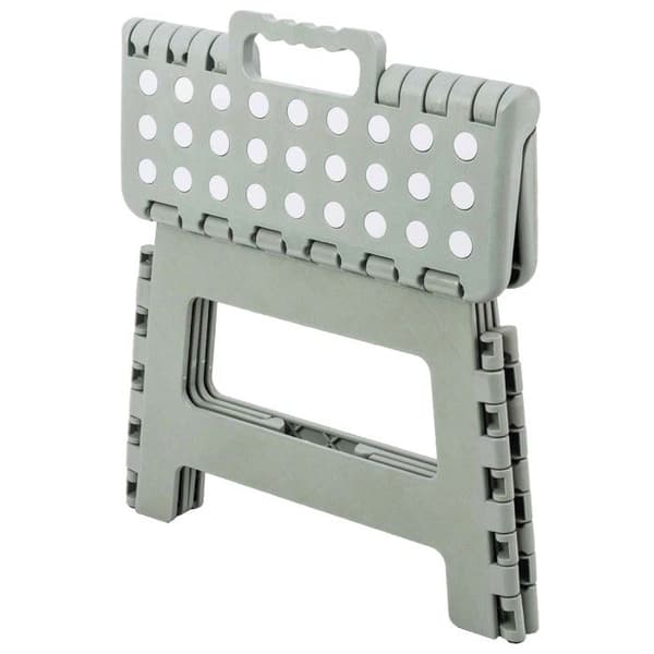 WERKA PRO hopfällbar trapppall 21cm PVC grå