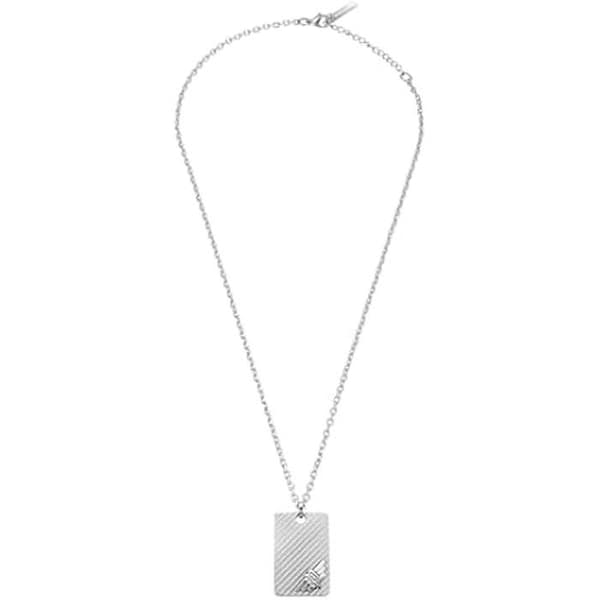 Collier - POLIS - Rostfritt stål - Silverfärgad - För män - Elegant och hållbar