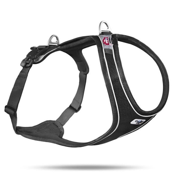 Hundsele - Curli - Belka Comfort - 66-70 cm - Svart - Magnetisk svart