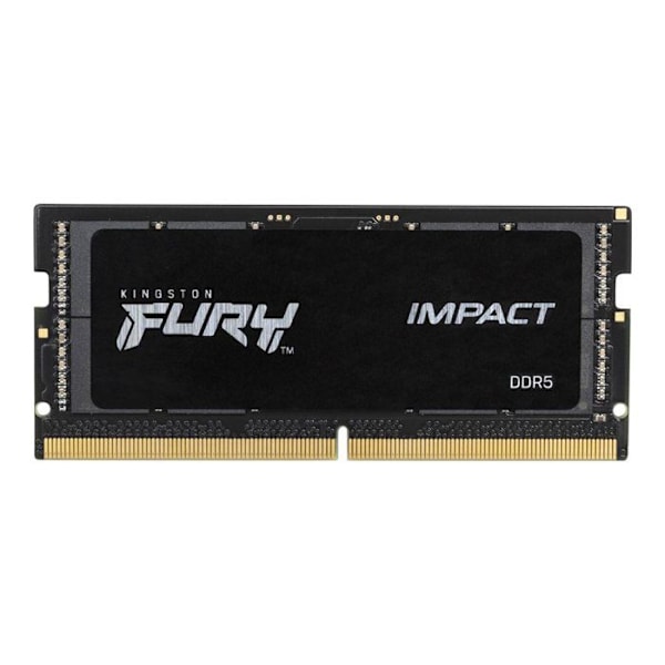 Modul minne - Kingston - FURY Impact - DDR5 - 16 Go - SO DIMM 262-stift - 4800 MHz